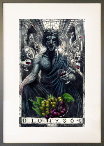 Dionysos von Andreas Noßmann, Zeichnungen kaufen auf Singulart