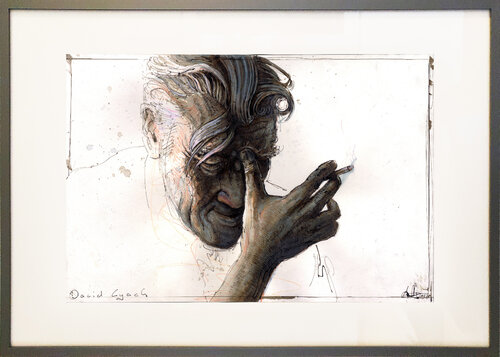 David Lynch di Andreas Noßmann, Disegno in vendita su Singulart