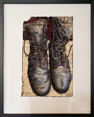 Two of us by Andreas Noßmann, 소묘 for Sale on Singulart