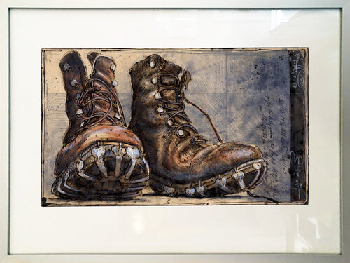 Eiszeit by Andreas Noßmann, 소묘 for Sale on Singulart