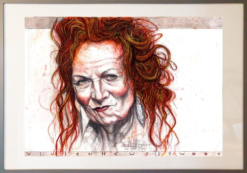 Vivienne Westwood di Andreas Noßmann, Disegno in vendita su Singulart