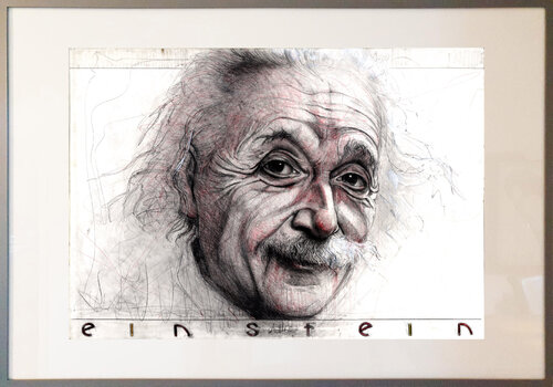 Albert Einstein von Andreas Noßmann, Zeichnungen kaufen auf Singulart