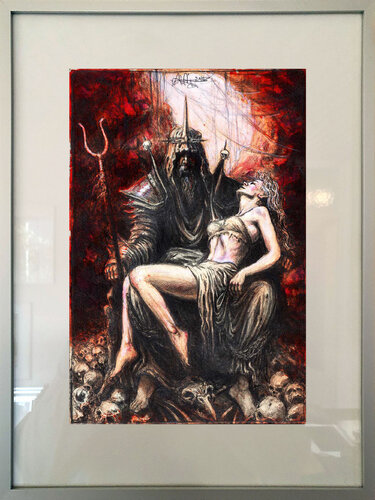 Persephone - die entführte Sehnsucht van Andreas Noßmann, Tekening te koop op Singulart