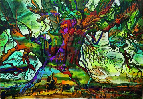 "Olivenbaum- I" di Matthias Bargholz, Pittura in vendita su Singulart