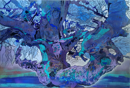"Süntel-Buche II" van Matthias Bargholz, Schilderij te koop op Singulart