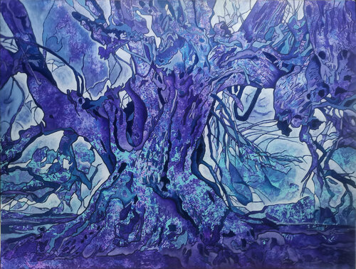 Winterlong by Matthias Bargholz, Painting for Sale on Singulart