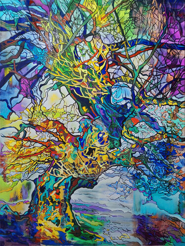 "Hexenbaum" van Matthias Bargholz, Schilderij te koop op Singulart