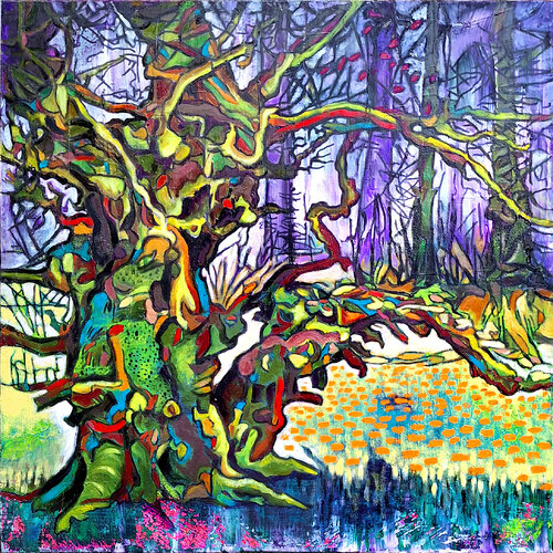 Süntelbuche Nr.: 4 di Matthias Bargholz, Pittura in vendita su Singulart
