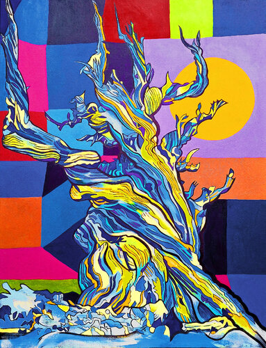 "Ancient Pine" van Matthias Bargholz, Schilderij te koop op Singulart