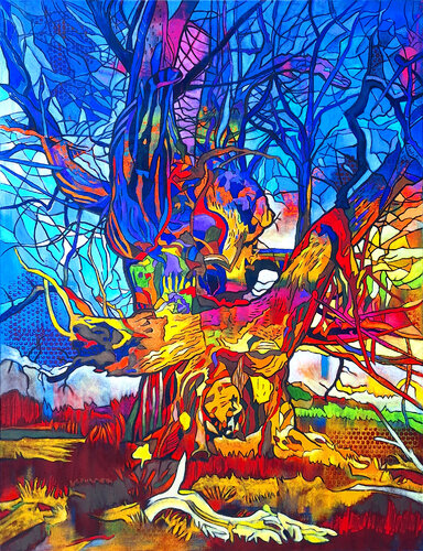 Edelkastanie par Matthias Bargholz, Peinture en vente sur Singulart