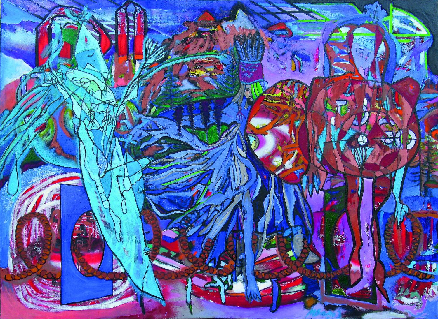 "Schamanen- Tanz" Matthias Bargholz