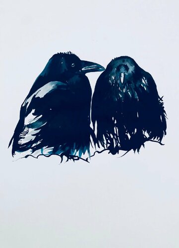 Retired 2 par Shabs Beigh, Œuvre sur papier en vente sur Singulart