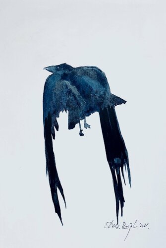 Flight 5 par Shabs Beigh, Œuvre sur papier en vente sur Singulart