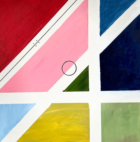 Kites Abstract 11 von Shabs Beigh, Malerei kaufen auf Singulart