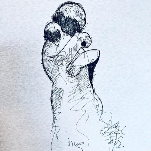 Love by Shabs Beigh, Drawing for Sale on Singulart