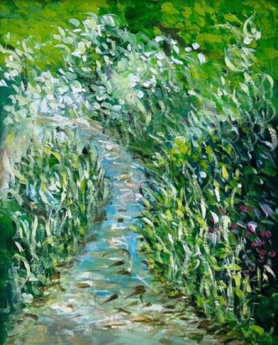 The Road Less Travelled di Shabs Beigh, Pittura in vendita su Singulart