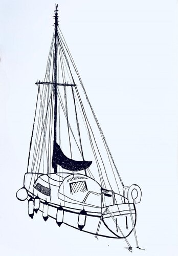 Sailing Dreams von Shabs Beigh, Zeichnungen kaufen auf Singulart