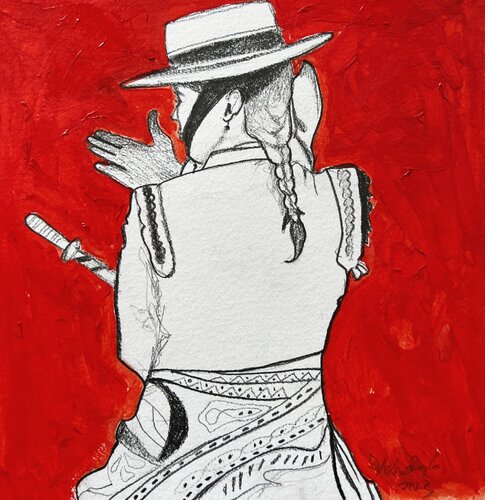 The Sassy Picador von Shabs Beigh, Zeichnungen kaufen auf Singulart