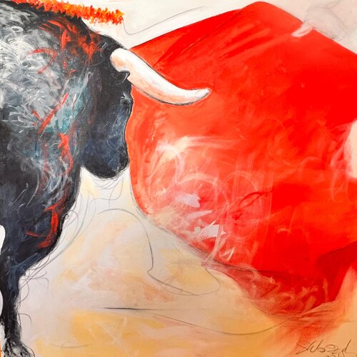 Paso Doble 2 by Shabs Beigh, 소묘 for Sale on Singulart