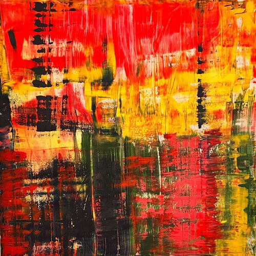 The Fire Inside - Print on canvas by Shabs Beigh, Print for Sale on Singulart