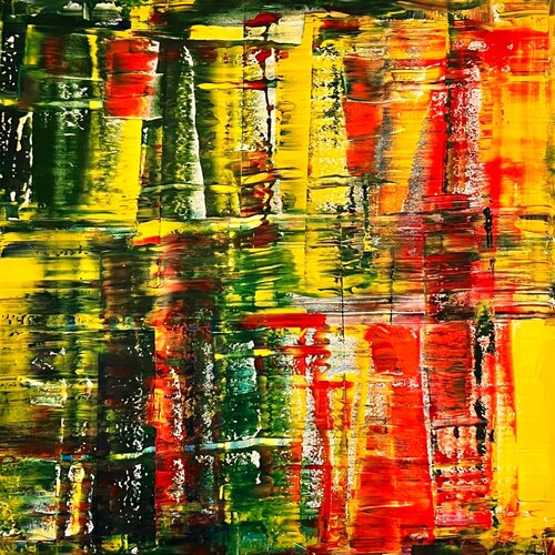 Autumn Expression - Print on canvas by Shabs Beigh, Print for Sale on Singulart