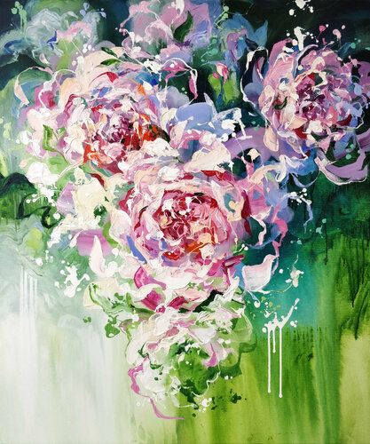 WARM DAY | 100 X 120 CM van Anna Cher, Schilderij te koop op Singulart