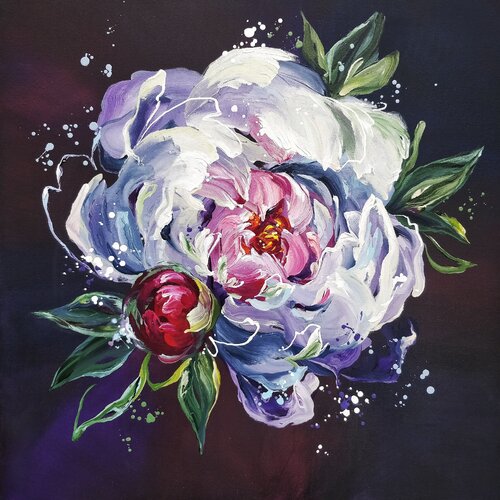 SOUL MATE van Anna Cher, Schilderij te koop op Singulart