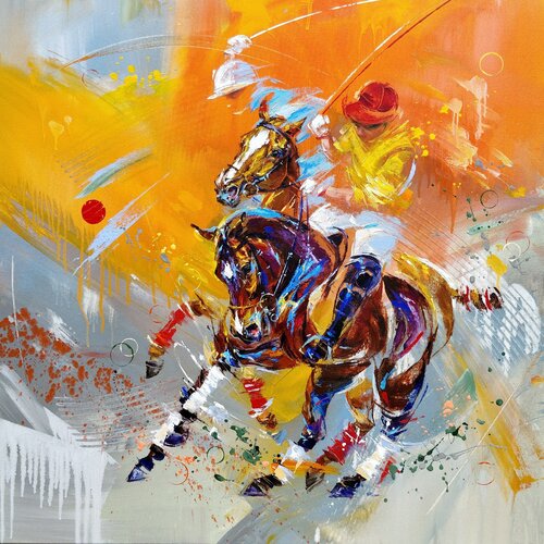 FAIR GAME van Anna Cher, Schilderij te koop op Singulart