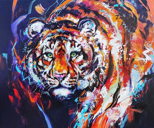 WILD van Anna Cher, Schilderij te koop op Singulart