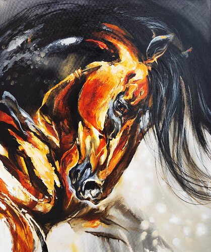 GLORIOUS JACK van Anna Cher, Schilderij te koop op Singulart