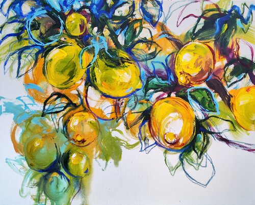 Garden treasures di Anna Cher, Pittura in vendita su Singulart