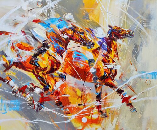 Edge of Victory di Anna Cher, Pittura in vendita su Singulart