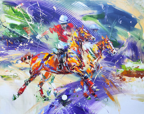 SPEED AND SPIRIT #2 di Anna Cher, Pittura in vendita su Singulart