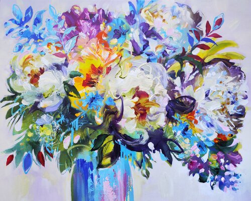 Brushstrokes of Spring von Anna Cher, Malerei kaufen auf Singulart