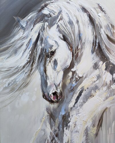 Untamed Elegance by Anna Cher, Painting for Sale on Singulart