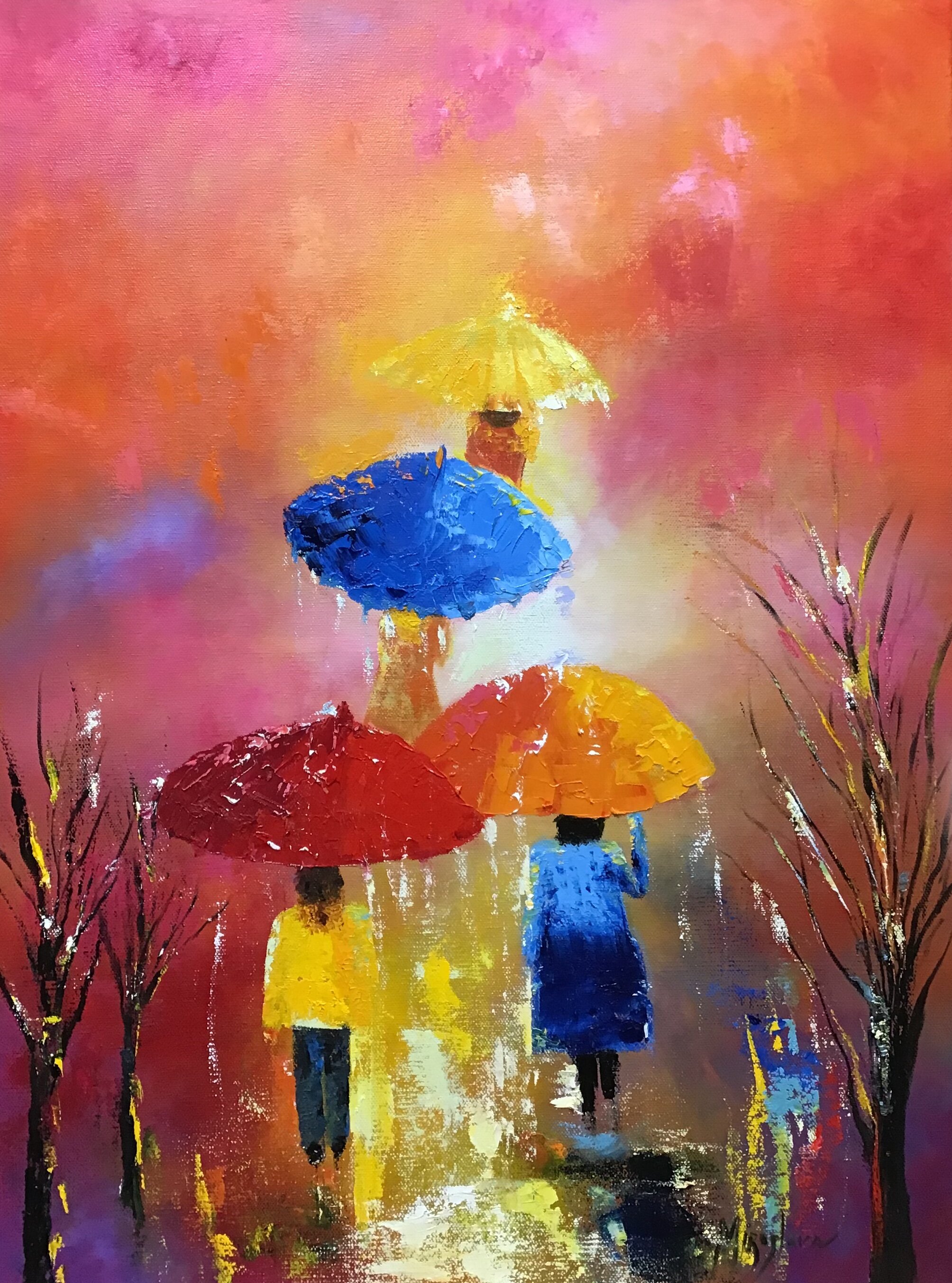 Ombrelli colorati e giocosi