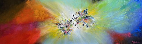 Devine Skyline von Miroslava Lipovec Friedman, Malerei kaufen auf Singulart