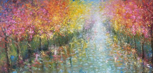 Enchanting  II von Miroslava Lipovec Friedman, Malerei kaufen auf Singulart