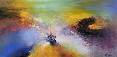 Paradise par Miroslava Lipovec Friedman, Peinture en vente sur Singulart