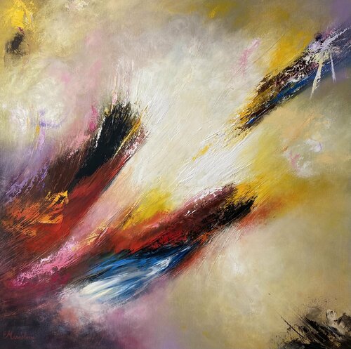 Power of Color par Miroslava Lipovec Friedman, Peinture en vente sur Singulart