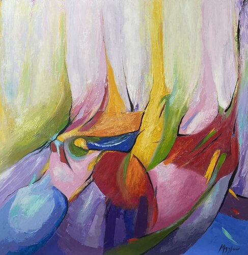 Power of Thought par Miroslava Lipovec Friedman, Peinture en vente sur Singulart