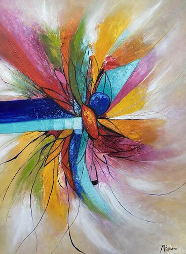 Magical di Miroslava Lipovec Friedman, Pittura in vendita su Singulart