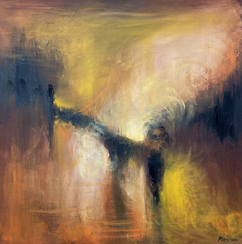 Hidden par Miroslava Lipovec Friedman, Peinture en vente sur Singulart