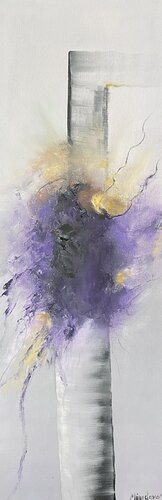 Purple von Miroslava Lipovec Friedman, Malerei kaufen auf Singulart