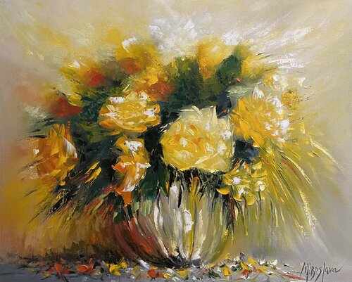 Gift von Miroslava Lipovec Friedman, Malerei kaufen auf Singulart