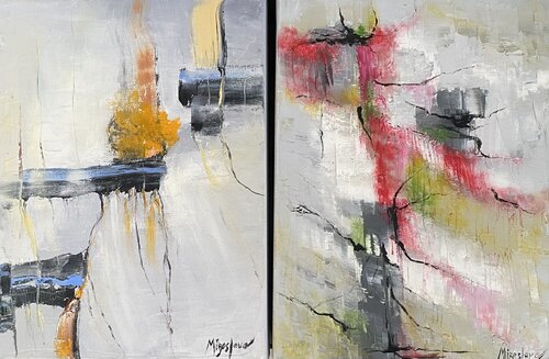 Fast Connection von Miroslava Lipovec Friedman, Malerei kaufen auf Singulart