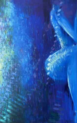 Blue Horizon von Miroslava Lipovec Friedman, Malerei kaufen auf Singulart