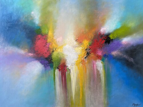 Enchanting X par Miroslava Lipovec Friedman, Peinture en vente sur Singulart