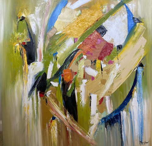 Happiness & Color I von Miroslava Lipovec Friedman, Malerei kaufen auf Singulart