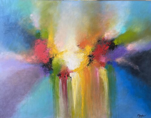 Enchanting X par Miroslava Lipovec Friedman, Peinture en vente sur Singulart